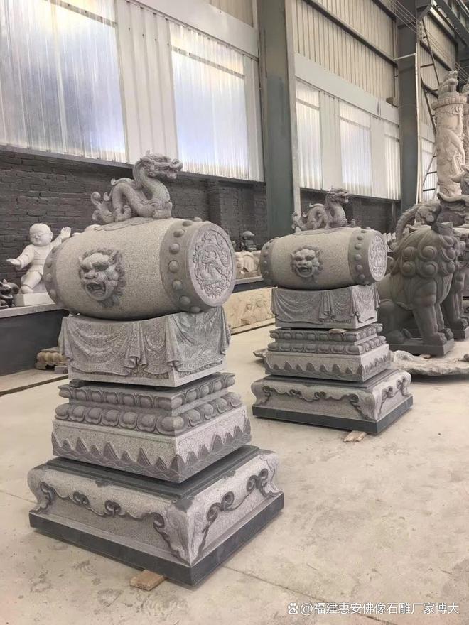 石雕抱鼓石在現(xiàn)代景觀中的創(chuàng)新(圖3)
